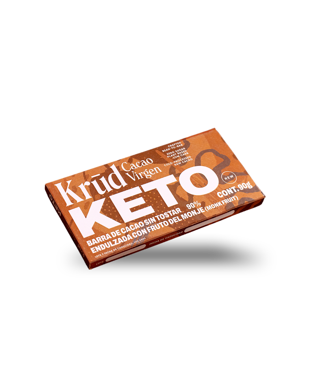 Barra KETO de Cacao Crudo 90%