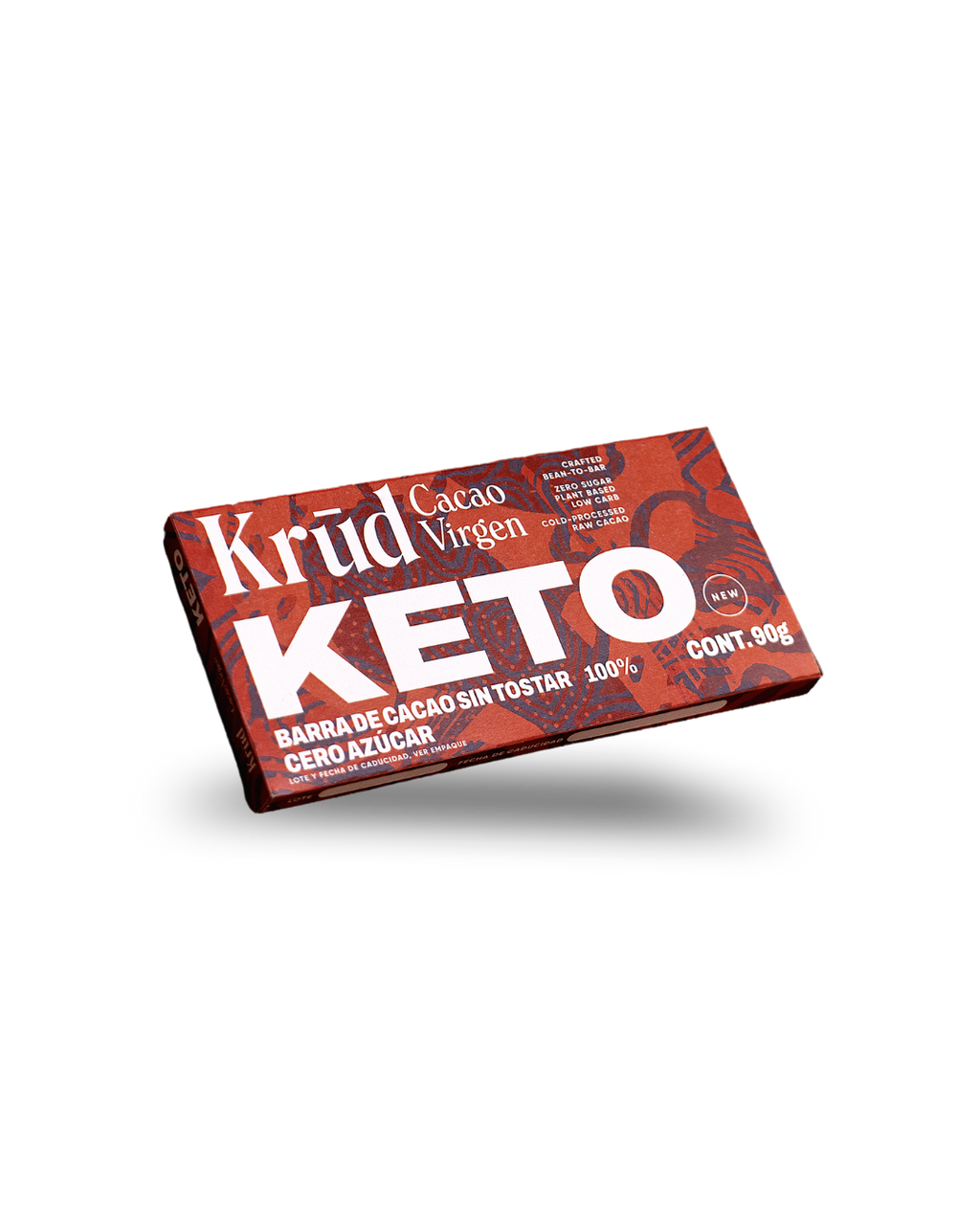 Barra KETO de Cacao Crudo 100%