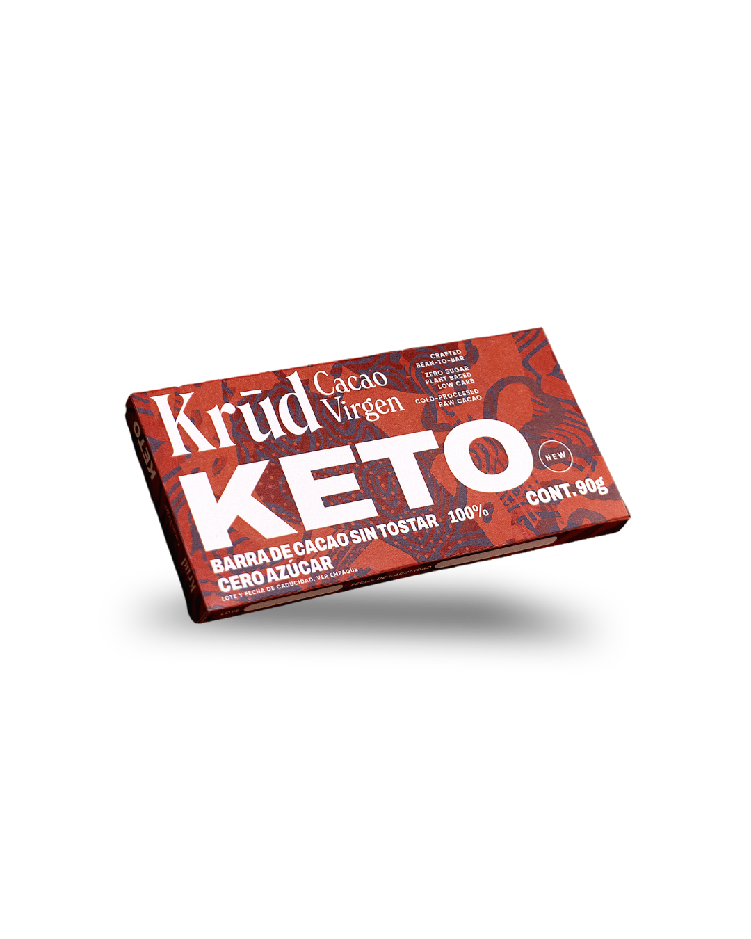 Barra KETO de Cacao Crudo 100%