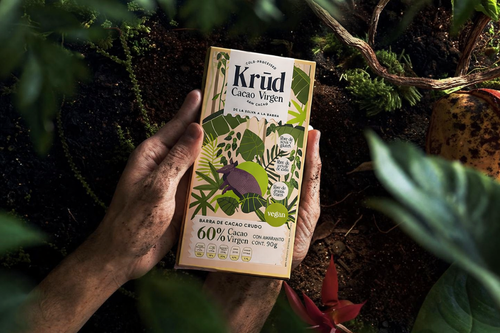 Barra de Cacao Crudo 60% con Amaranto