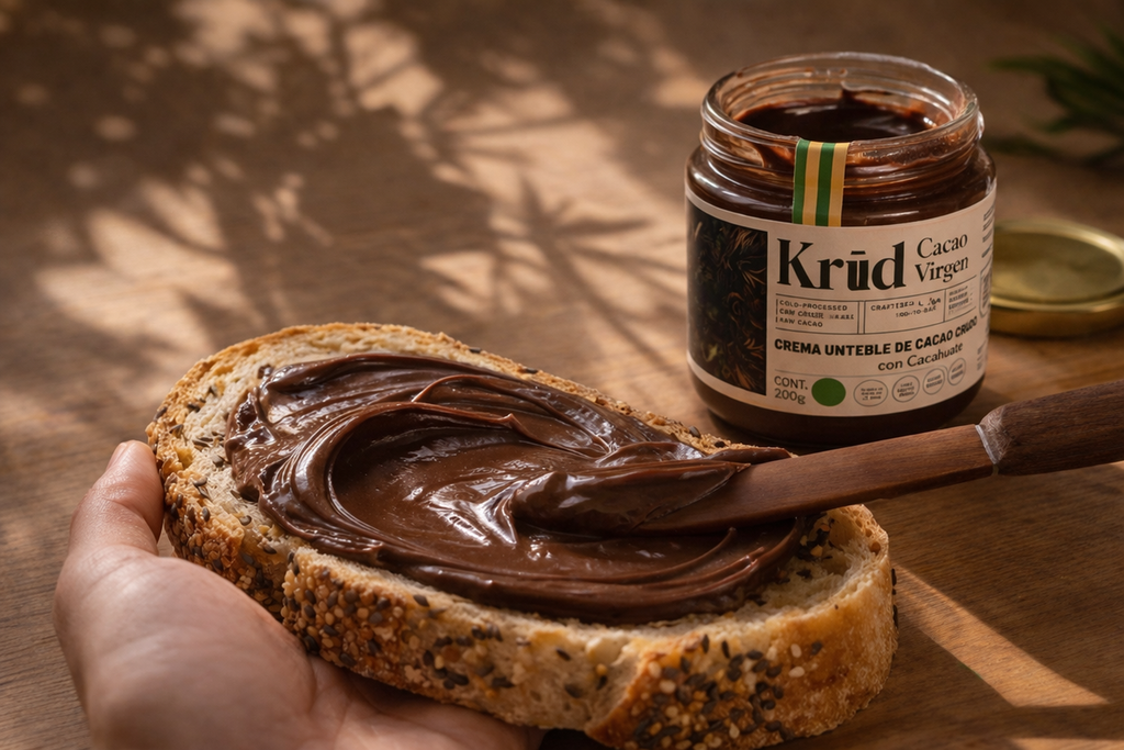 Untable de Cacao Vírgen con Cacahuate